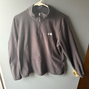 The North Face Quarter Zip Black Sweater (Women’s XL)
